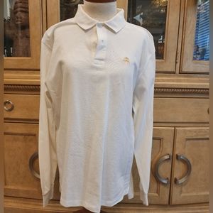 Brooks Brothers Slim Fit Supima Long-Sleeve Performance golf Polo